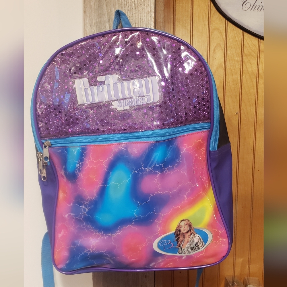 Y2k Britney Spears Rare New Condition Preserved For 25 Years Backpack 2001